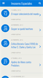 Mobile Screenshot of invasoresespaciales.com
